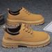Men's Shoes Breathable Martin Boots Men's Korean Version Non-slip And Wear-resistant Casual Tooling Labor Insurance Shoes Men's_vogvips.com
