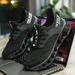 Men's Spring And Summer Breathable Woven Mesh Surface High-quality Lace-up New Casual Outdoor Sports Comfortable Running Shoes_vogvips.com