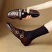 In Stock 980 French Flat Mary Jane Shoes, New Vintage Leather Soft Sole Women's Shoes For Early Spring And Autumn_vogvips.com