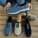 Men's & Women's Casual Slip-On Shoes With Soft Suede Upper, Comfortable Low Heel For Walking, Running, And Outdoor Activities_vogvips.com