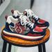 Men's Casual Breathable Sneakers With Rubber Sole, Round Toe, And Low Heel For Spring And Summer, Lightweight Comfortable Walking Shoes_vogvips.com