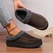 Women's Shoes Warm Suede Thick Autumn And Winter Indoor Half Covered With Home Cotton Slippers To Keep Warm In Winter_vogvips.com