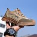Men’s Shoes Summer Breathable Lightweight Steel Head Anti Smash Anti Puncture Deodorant Soft Old Insulation Construction Site Work Shoes_vogvips.com