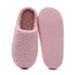 Butterfly Knot DIY Light Board Autumn Cotton For Men And Women Home Winter Furry Slippers Large Size_vogvips.com