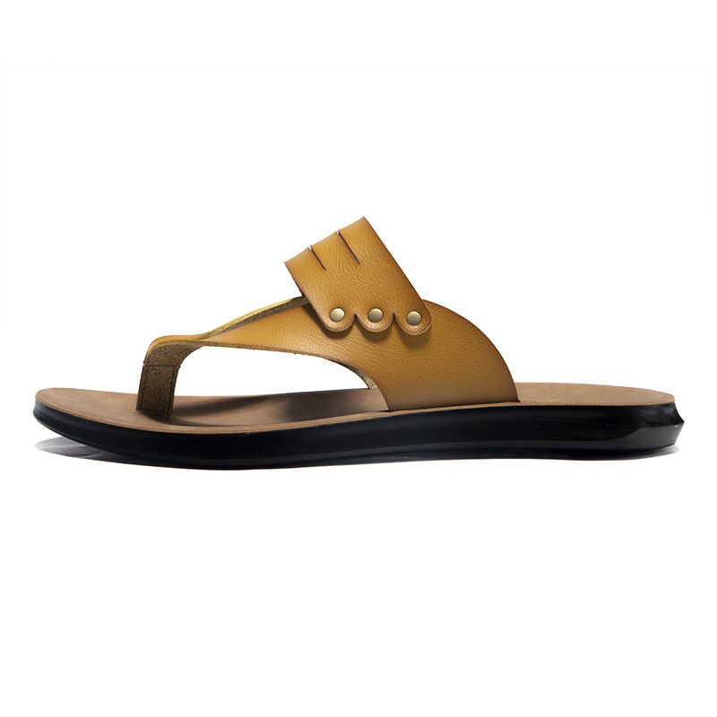 Men’s Shoes Men's Slippers New Flip Flops Flip Flops Beach Sandals Large Size Men's Shoes_vogvips.com