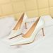 3391-A9 Fashion Women's Banquet Spring And Autumn Slim High Heels Shallow Mouth Pointed Single Shoes_vogvips.com