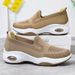 Summer New Cross-border Women's Wholesale Thick-soled Casual Slip-on Height-increasing Shoes_vogvips.com