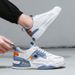 Summer New Versatile Fashion Casual Sports Youth Thick-Soled Trendy White Sneakers Men's Lightweight Board Shoes_vogvips.com
