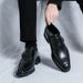 WalkPrime WalkPrime 2025 New British Style Buckle Business Casual Leather Men Formal Monk Retro Office Groom Shoes Trendy_vogvips.com