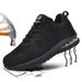 New Style Men's Safety Boots With Steel Toe Cap Smash Resistant Work Sneakers Safety Shoes Men Indestructible Work Boots Tactic_vogvips.com