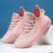 Women's 2025 Summer New Fashion Casual Sports Trendy Mesh Breathable Single Shoes For Cross-Border Dropshipping_vogvips.com