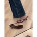 Women's Elegant French-Inspired High Heel Sandals With Metallic Buckle - Strappy Toe Loop Summer Slides_vogvips.com