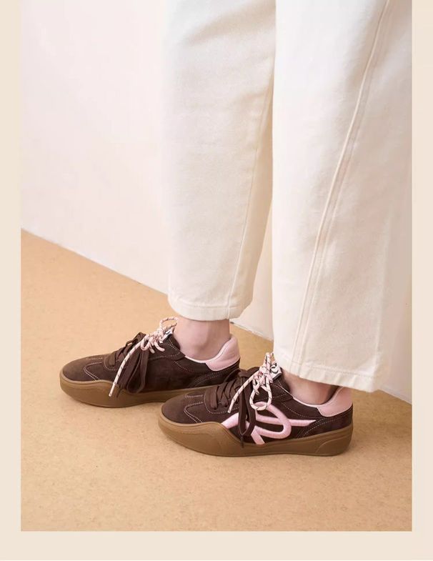 Running Shoes Men Women Breathable Korean Style Retro German Training Shoes Women New Niche Embroidered Casual Sneakers_vogvips.com