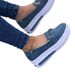 Women's Plus Size Casual Shoes For Spring, Thick-Soled Front-Tie Shoes For Foreign Trade_vogvips.com