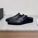 Women's Pointed Toe Flat Sneakers Casual Slip-On Distressed White Shoes Spring New Style Niche Half Slippers_vogvips.com