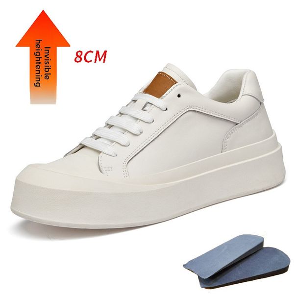 Thick-soled Heightening Board Shoes Men's Sports And Leisure Shoes Work Men's Shoes_vogvips.com