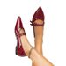 New European And American Style Cross Strap Pointed Toe Fashionable And Versatile Elegant Women's Single Shoes, Low Top And Low Heeled._vogvips.com