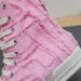 New European And American Style Canvas High-Top Pink Tassel Ripped Sports Casual Women's Breathable Round-Toe Lace-Up_vogvips.com