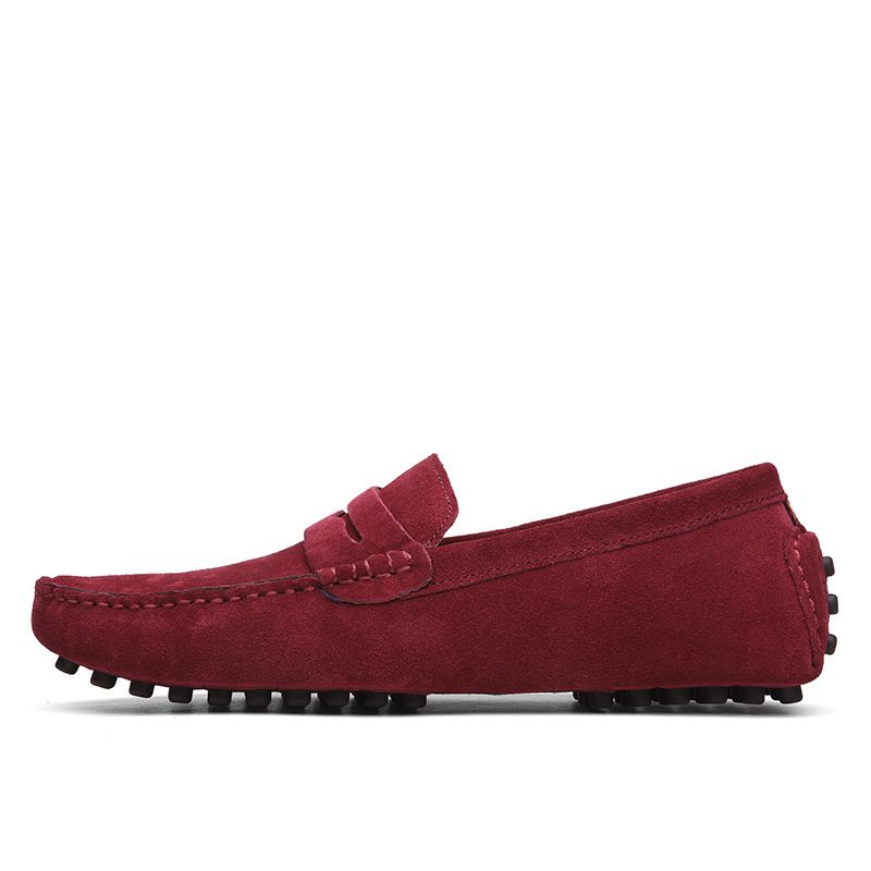 Men's Suede Beanie Shoes Men's Shoe Cover Shoes Breathable Casual Shoes_vogvips.com