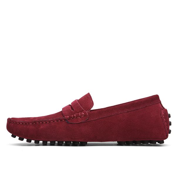 Men's Suede Beanie Shoes Men's Shoe Cover Shoes Breathable Casual Shoes_vogvips.com