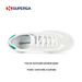 SUPERGA Italian Retro Faux Fur Patchwork White Dehn Shoes - Sporty, Versatile, Suitable For Couples, Canvas Shoes For Women_vogvips.com