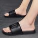 2058 Summer New Slippers Indoor And Outdoor Home Bathroom Anti Slip Men's Large One Line Drag Casual Soft Bottom_vogvips.com