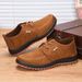 Man Sports Shoes Running Shoes Sneakers Synthetic Canvas Versatile Easy To Clean Sneakers Footgear_vogvips.com