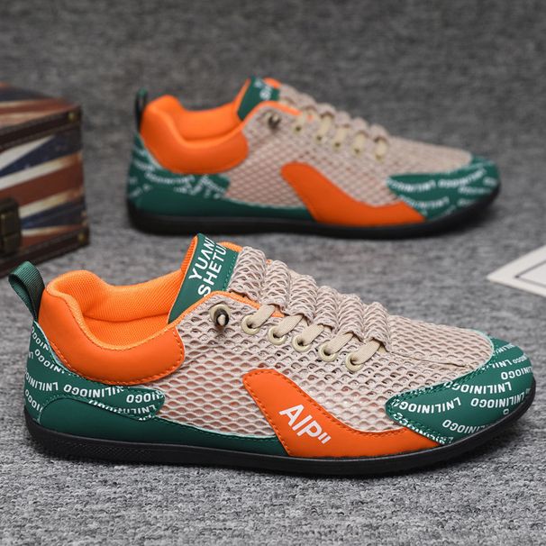 2027 Summer Fashion Sneakers Jogging Shoes Men Low Top Lace-Up Breathable Non-Slip Running Shoes 38-46_vogvips.com