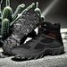 Large Size Breathable Lightweight Special Forces Soldiers Outdoor Hiking Wear-resistant Training Combat Boots Low Top Military Boots For Men_vogvips.com