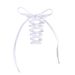 Shoe Accessories wheat ear black and white elastic flat diamond sports shoes shoelace rope a pair_vogvips.com