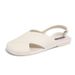 Closed-Toe For Women Summer Outdoor New Fashion Versatile Retro Fairy Style Casual Flat Beach Sandals_vogvips.com