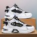 Men's Casual Sneakers With Thick Sole For Running, Breathable And Durable Round-Toe Shoes For Youth And Adults_vogvips.com