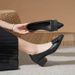 Pointed-toe High-heeled 2026 New French Style Soft Leather Elegant Versatile Chunky Heel Shallow Women's Shoes_vogvips.com