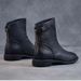 Leather Martin British Style 2024 Autumn Winter New Super Soft Fleece Lined Warm Stylish Versatile Slim Short Boots For_vogvips.com