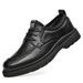 Spring New Casual For Men British Business Breathable Trendy Cotton Soft Leather Shoes_vogvips.com