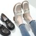 Summer Loafers Hollow Out Women's Single New Mesh Breathable Flat Soft Leather Slip-On Lazy Shoes_vogvips.com