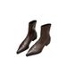 Sharp Pointed Short For Women, New 2024 Autumn Winter Women's Fashion, Thick And Slim Boots, Niche Design, Martin Boots_vogvips.com