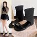 Sheepskin Version ~ Women's Summer 2026 New Style Flip-flop With Internal Height Increase, Comfortable For The Feet,_vogvips.com