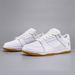 Minimalist White Leather Sneakers With Gum Sole: Timeless Style For Everyday Wear_vogvips.com