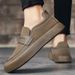 Autumn Breathable Men's Korean-style Fashionable Casual Shoes, Trendy Single Shoes For Young Men_vogvips.com