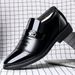 European Warm Series Business Formal Winter Fleece-Lined Glossy Warm Cotton For Work Commuting Style Men's Leather Shoes_vogvips.com