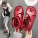 Women's Shoes Internet Celebrity Sandals For Women Summer Summer New Style Student Comfortable Korean Thick Bottom Fairy Style Cross Roman Shoes_vogvips.com