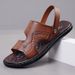 Sandals Trendy Wear-resistant External Wear Dual-purpose Slippers For Men's Casual And Versatile Summer New Anti Slip_vogvips.com