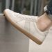 Dexun Shoes Men's First Layer Cowhide Comfortable Lace-up Board Shoes Genuine Leather Business Casual Beef Tendon Soft Sole Europea_vogvips.com