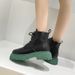High Top Martin Women, Autumn And Winter New British Style Casual Versatile Skirt, Showing Off Legs, Slim Boots For_vogvips.com