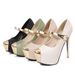 913-28 Color Block 2025 Autumn New Chinese Style Mary Pearl Ultra High Heel Waterproof Platform Women's Shoes_vogvips.com