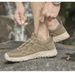 Non-slip Casual Outdoor Mountaineering Men's Shoes With Mesh Soft Sole_vogvips.com