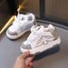 Children's Sports Shoes Boys Solid Bottom Board Shoes Girls High Top Casual Shoes Soft Soled Baby Bread Shoes_vogvips.com