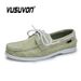 Men Boat Shoes Genuine Cow Suede Quick-dry Leather Lace-Up Driving Retro Fashion Casual Flats Classic 2026 New Design_vogvips.com