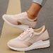 Spring And Autumn New Large Women's Slope Front Strap Side Zipper Casual Sports Single Shoe_vogvips.com